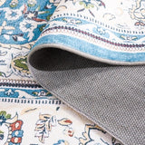 safavieh clearance martha stewart washable msrw136k turquoise rug