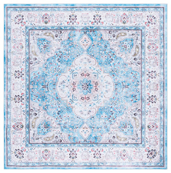 safavieh clearance martha stewart washable msrw136k turquoise rug