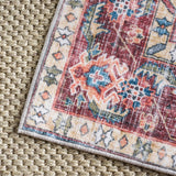 safavieh clearance martha stewart washable msrw148m red rug