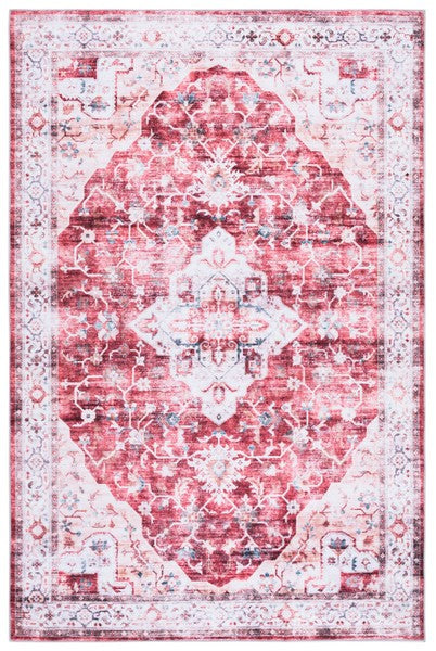 safavieh clearance martha stewart washable msrw156q rust rug