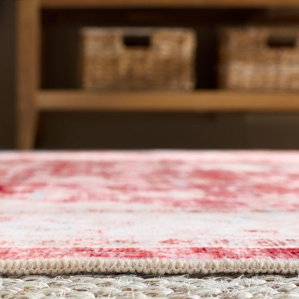 safavieh clearance martha stewart washable msrw156q rust rug