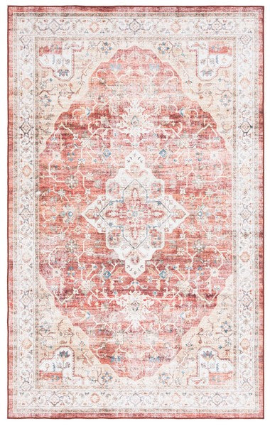 safavieh clearance martha stewart washable msrw156q rust rug