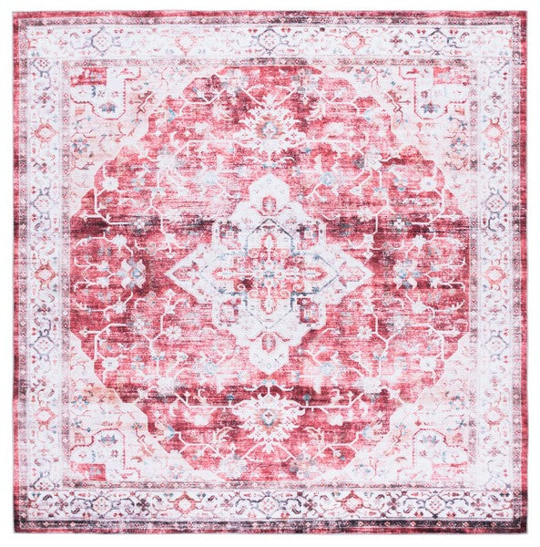 safavieh clearance martha stewart washable msrw156q rust rug