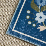 safavieh clearance martha stewart washable msrw179m dark blue rug