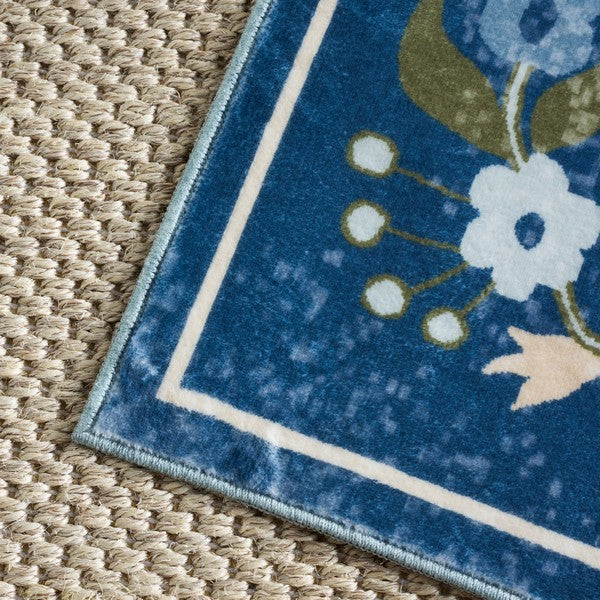 safavieh clearance martha stewart washable msrw179m dark blue rug