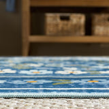 safavieh clearance martha stewart washable msrw179m dark blue rug