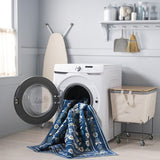 safavieh clearance martha stewart washable msrw179m dark blue rug