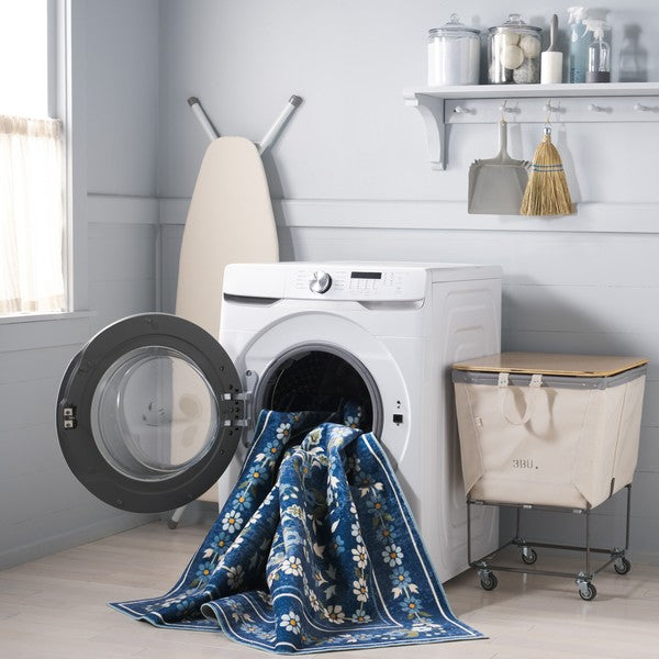 safavieh clearance martha stewart washable msrw179m dark blue rug