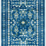 safavieh clearance martha stewart washable msrw179m dark blue rug