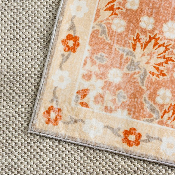 safavieh clearance martha stewart washable msrw184q rust rug