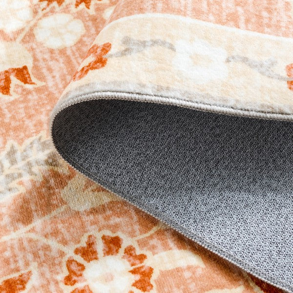 safavieh clearance martha stewart washable msrw184q rust rug