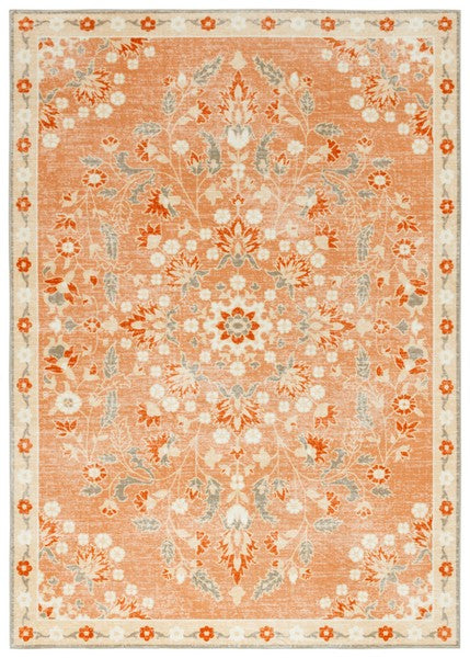 safavieh clearance martha stewart washable msrw184q rust rug