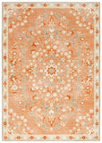 safavieh clearance martha stewart washable msrw184q rust rug