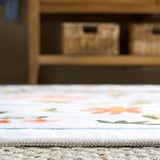 safavieh clearance martha stewart washable msrw190k light blue rug