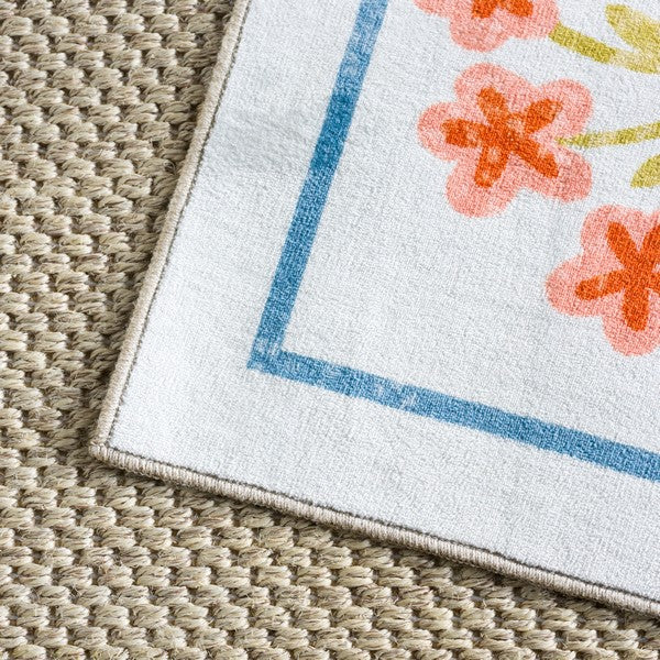 safavieh clearance martha stewart washable msrw190k light blue rug