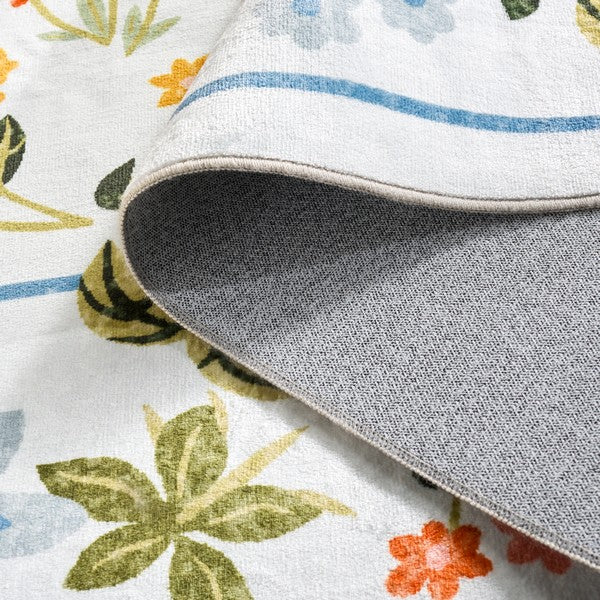 safavieh clearance martha stewart washable msrw190k light blue rug