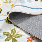 safavieh clearance martha stewart washable msrw190k light blue rug