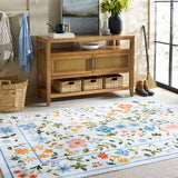 safavieh clearance martha stewart washable msrw190k light blue rug