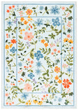 safavieh clearance martha stewart washable msrw190k light blue rug