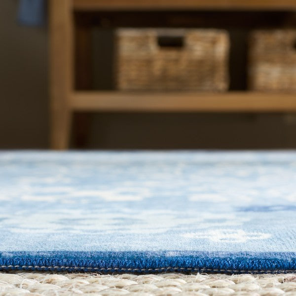 safavieh clearance martha stewart washable msrw194l blue rug
