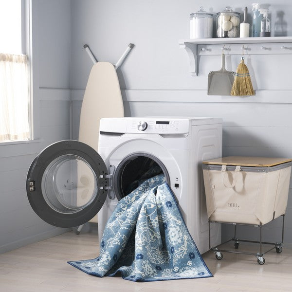 safavieh clearance martha stewart washable msrw194l blue rug