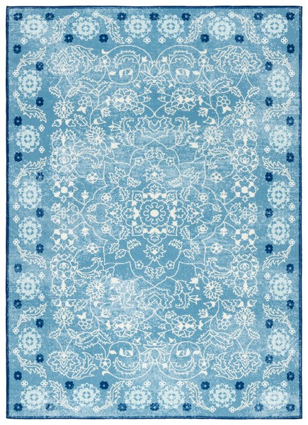 safavieh clearance martha stewart washable msrw194l blue rug