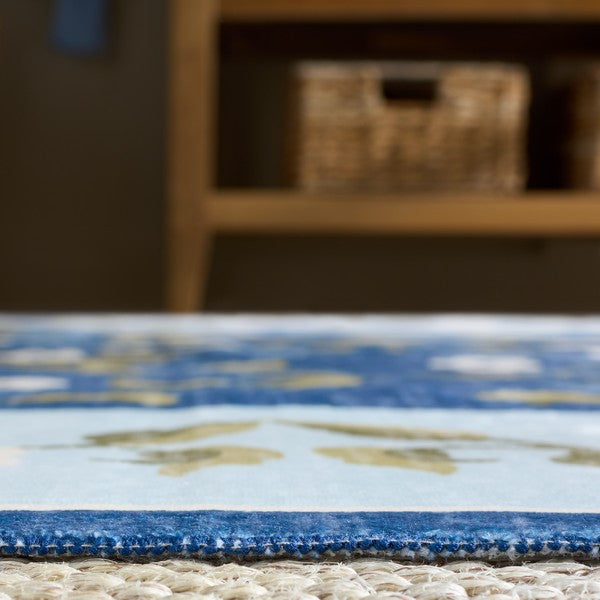 safavieh clearance martha stewart washable msrw195m dark blue rug