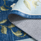 safavieh clearance martha stewart washable msrw195m dark blue rug
