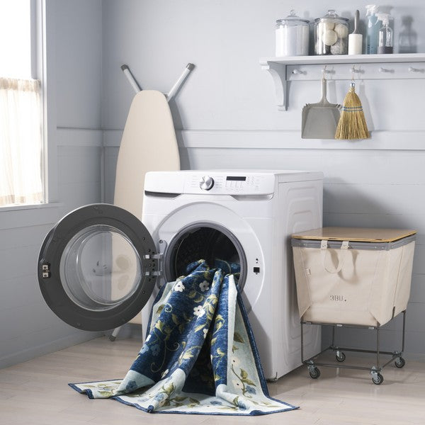 safavieh clearance martha stewart washable msrw195m dark blue rug