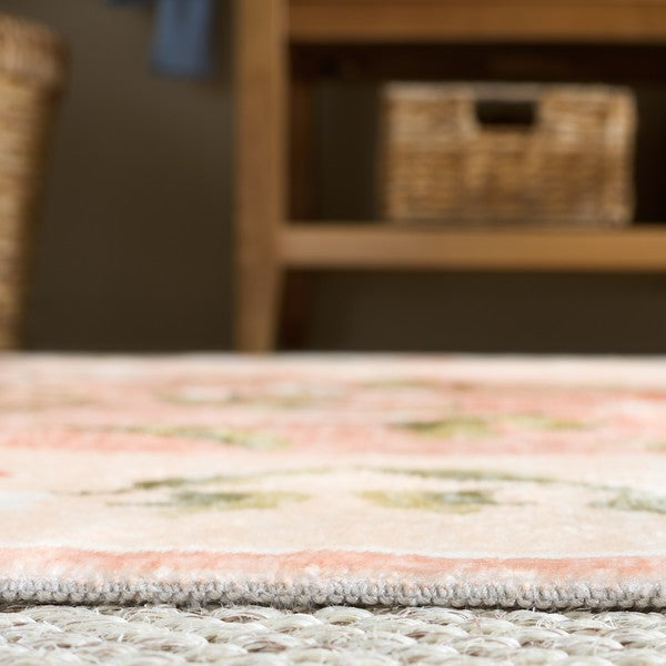safavieh clearance martha stewart washable msrw195q rust rug