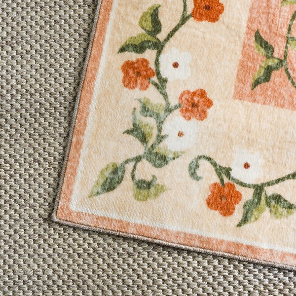 safavieh clearance martha stewart washable msrw195q rust rug