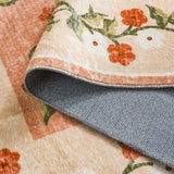 safavieh clearance martha stewart washable msrw195q rust rug
