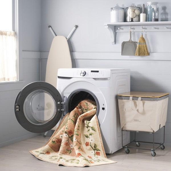 safavieh clearance martha stewart washable msrw195q rust rug