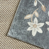 safavieh clearance martha stewart washable msrw197g dark grey rug