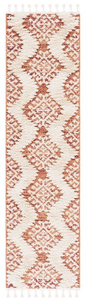 safavieh clearance moroccan tassel shag mts652p orange rug