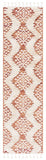 safavieh clearance moroccan tassel shag mts652p orange rug