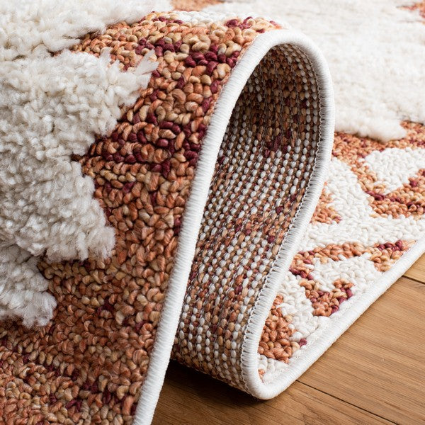 safavieh clearance moroccan tassel shag mts652p orange rug