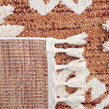 safavieh clearance moroccan tassel shag mts652p orange rug