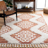 safavieh clearance moroccan tassel shag mts652p orange rug