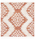 safavieh clearance moroccan tassel shag mts652p orange rug