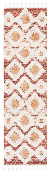 safavieh clearance moroccan tassel shag mts664p rust rug