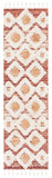 safavieh clearance moroccan tassel shag mts664p rust rug