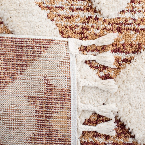 safavieh clearance moroccan tassel shag mts664p rust rug