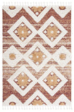safavieh clearance moroccan tassel shag mts664p rust rug