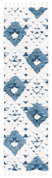 safavieh clearance moroccan tassel shag mts688m blue rug