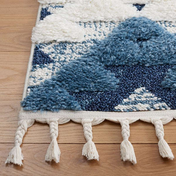 safavieh clearance moroccan tassel shag mts688m blue rug