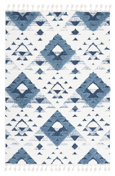 safavieh clearance moroccan tassel shag mts688m blue rug