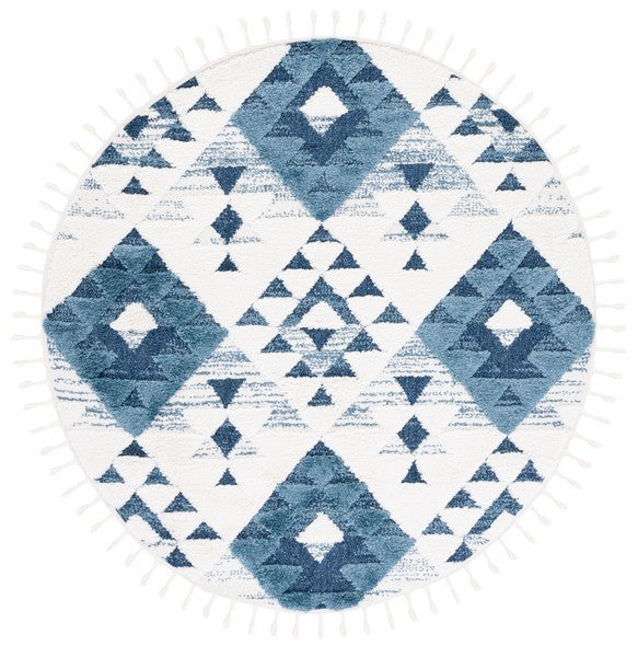safavieh clearance moroccan tassel shag mts688m blue rug
