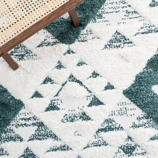 safavieh clearance moroccan tassel shag mts688y green rug