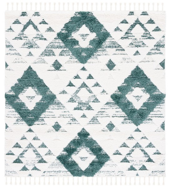 safavieh clearance moroccan tassel shag mts688y green rug
